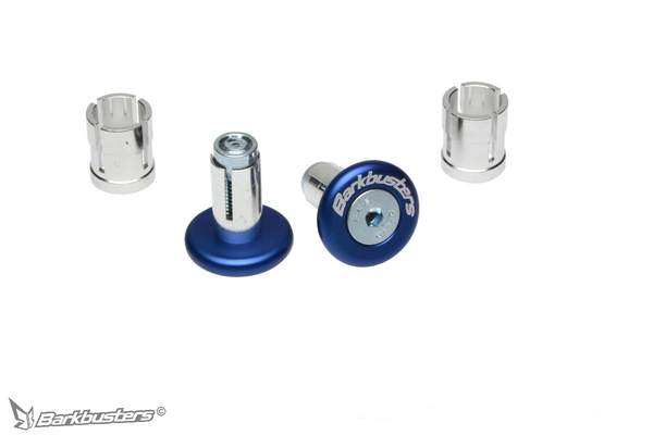 Bar End Plug Blue, 2, nordicamoto.ro