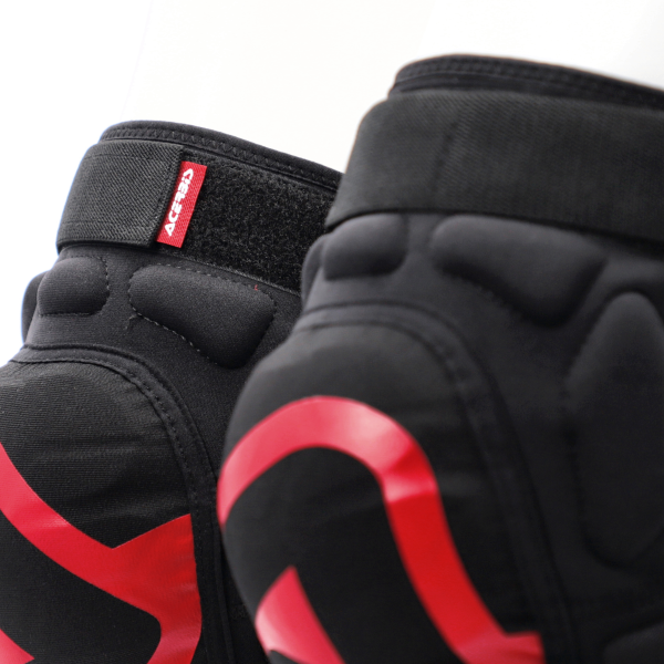 Genunchiere Acerbis SOFT Negru/Alb-2