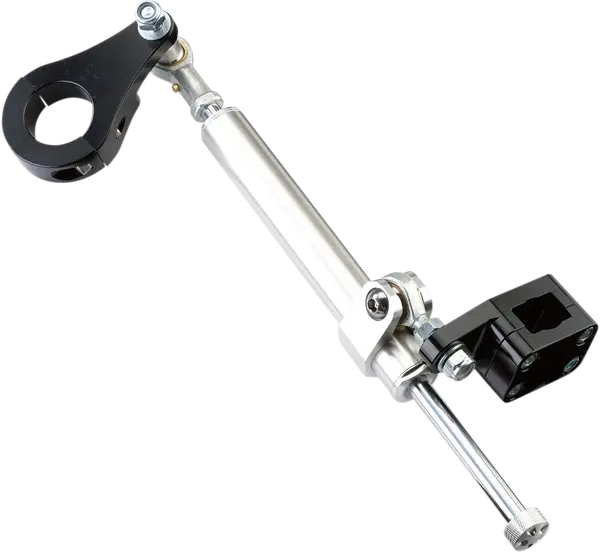 MOOSE RACING 7-way Steering Stabilizer Black 