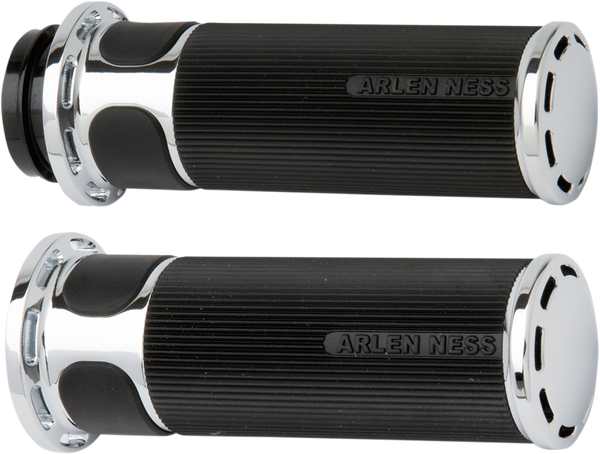 Fusion Slot Track Grips Black, 1, nordicamoto.ro