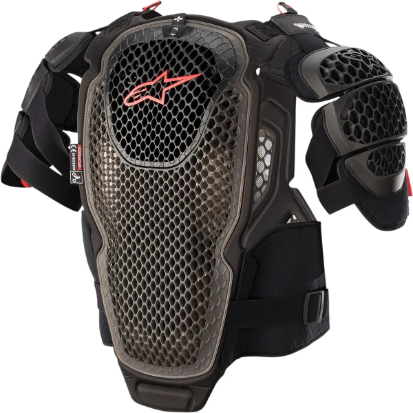 Armura Alpinestars A-6 Chest Protector Gray/Red-1