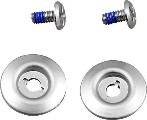 Gen 2 Helmet Hardware Kit Silver ONE SIZE, 1, nordicamoto.ro