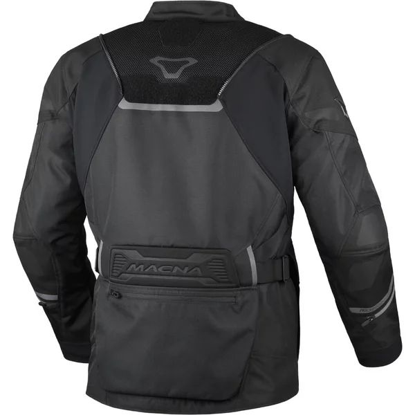 Geaca textil impermeabila touring/adventure MACNA AIR HYBRID 2.0 XXL Gri/Negru/Rosu, 6, nordicamoto.ro