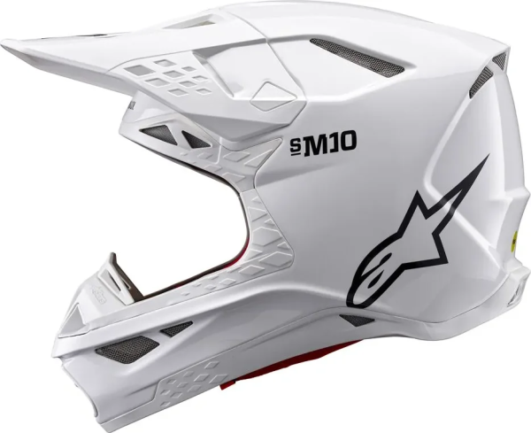 Casca Alpinestars Supertech M10 Solid Mx White-2