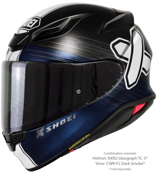 Casca integrala SHOEI NXR2 IDEOGRAPH TC-5 Negru/Albastru/Alb XXL-6