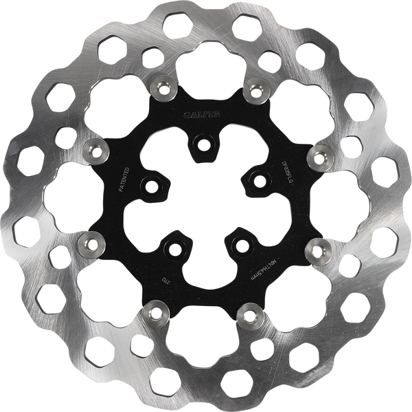 Cubiq Brake Rotor Black, Chrome, 1, nordicamoto.ro