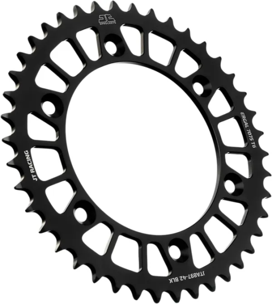 JT SPROCKETS Racelite Aluminum Rear Sprocket Black 