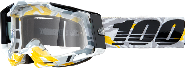 Ochelari 100% Racecraft 2 Gray/Yellow-0