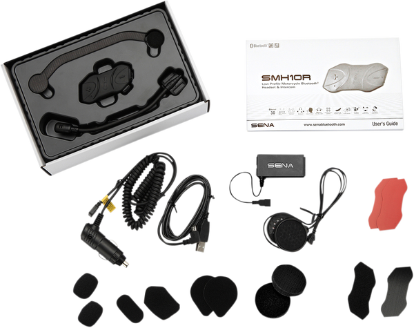 Smh10r Low-profile Bluetooth® Headset & Intercom Black-2