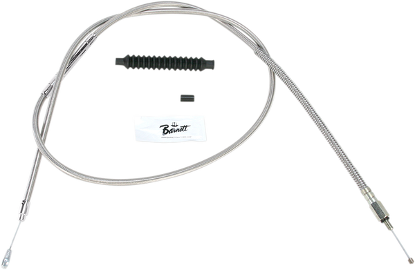 High-efficiency Stainless Steel Clutch Cable For Harley-davidson Silver +305 mm (12''), 1, nordicamoto.ro