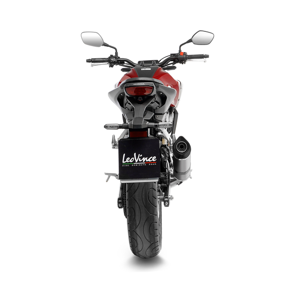 Lv One Evo Stainless Steel Full-system Exhaust Black, Matte, 3, nordicamoto.ro