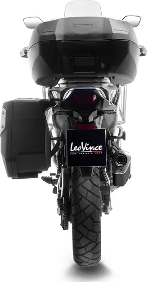 Tobă de eșapament LeoVince LV-14 Black Edition Slip-On pentru Honda XL750 Transalp, 2, nordicamoto.ro