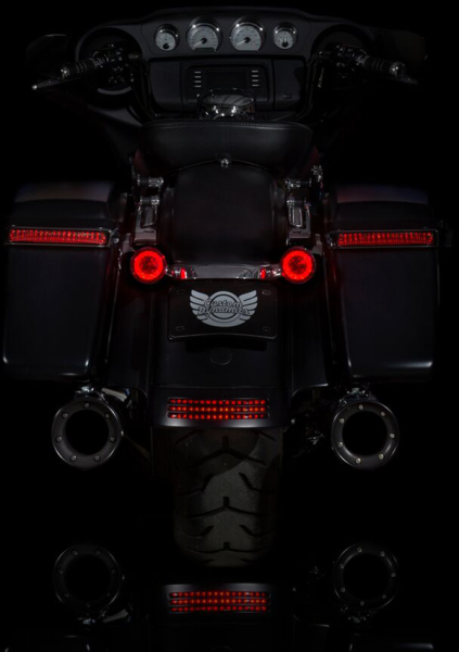 Probeam® Red Led Turn Signals With Red Lenses Red, 2, nordicamoto.ro