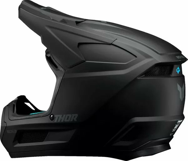 THOR Youth Fleet Blackout Helmet Black -3