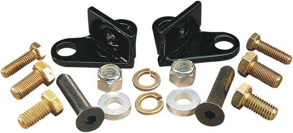Rear Lowering Kit Black, Powder-coated, 2, nordicamoto.ro