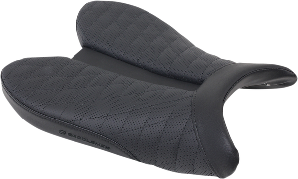Solo Seat Gel-channel - Track Ls Front Saddlegel Plain Black Black, 2, nordicamoto.ro