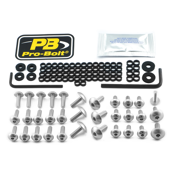 Fairing Bolt Kit For Ducati Silver, 1, nordicamoto.ro