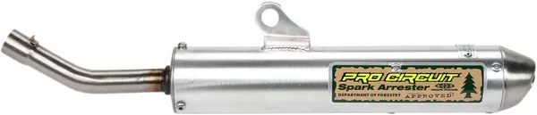 Nature Friendly Spark Arrestor Silencer Brushed