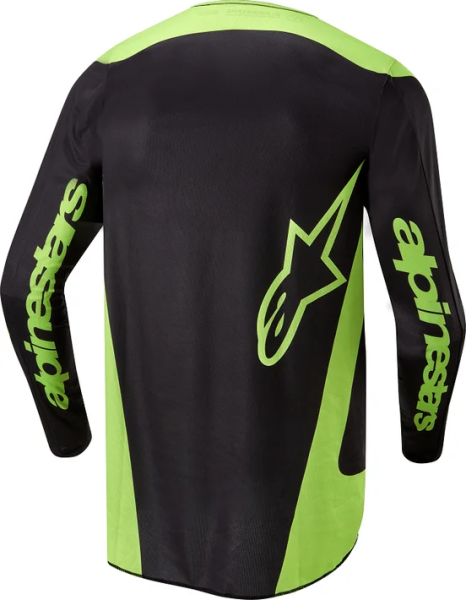 Tricou Alpinestars Fluid Lurv Black/Yellow Fluo-0