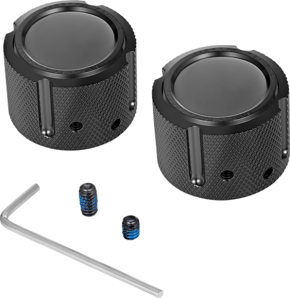 Front Axle Nut Cover Black, 1, nordicamoto.ro