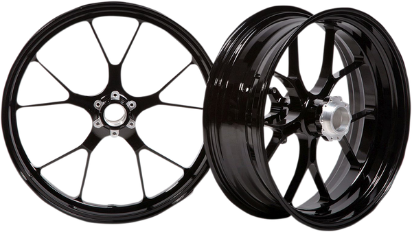 Forged Aluminium Wheels Black, 1, nordicamoto.ro