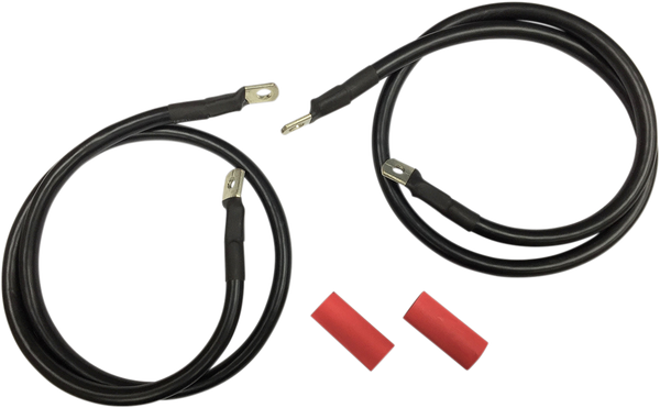 Battery Cable Set Black, 1, nordicamoto.ro