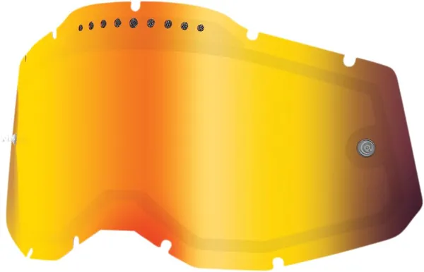 Lentila dubla ochelari 100% Accuri 2/Racecraft 2/Strata 2 Mirror Red-0