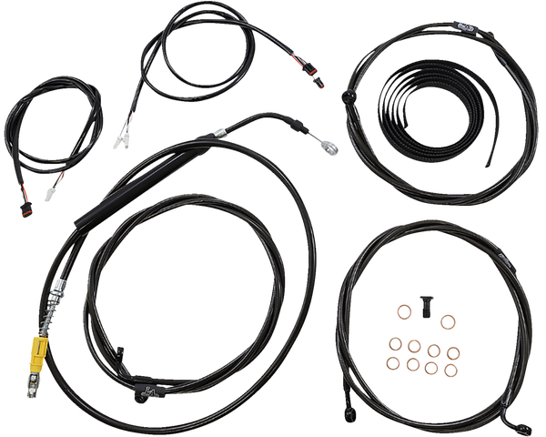Complete Plug-and-play Cable Kit Black, 2, nordicamoto.ro
