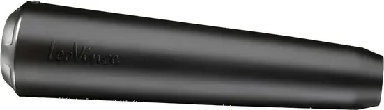 Tobă de eșapament LeoVince Classic Racer Black Edition Slip-On pentru Royal Enfield Meteor 350 (2021-2025), 3, nordicamoto.ro