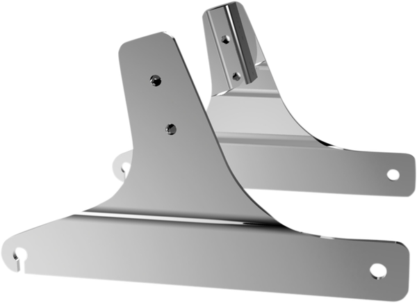 Sissy Bar Side Plates Silver, 3, nordicamoto.ro