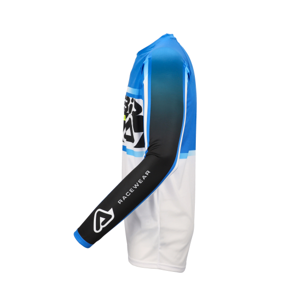 Tricou Acerbis Linear Lugo Alb/Albastru XXXL-0