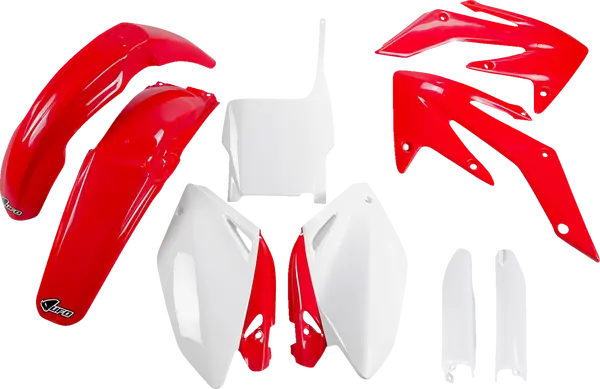 Full Body Replacement Plastic Kit Red, White-0