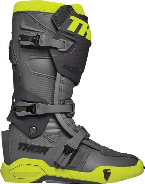 Cizme Thor Radial MX Gray/Fluo Yellow-1
