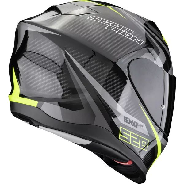 Casca integrala SCORPION EXO-520 EVO AIR TERRA XS Negru/Argintiu/Alb, 3, nordicamoto.ro
