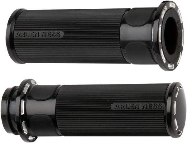 Fusion Slot Track Grips Black, 4, nordicamoto.ro