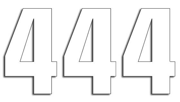 Two Series Numbers White, 2, nordicamoto.ro