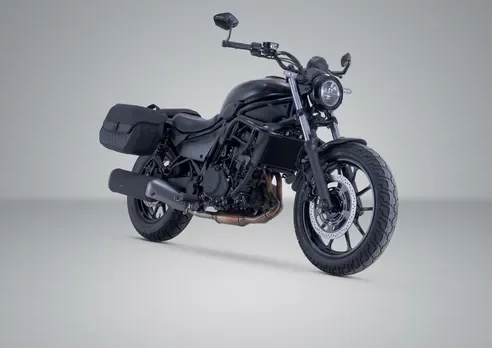 Slh Side Carrier Lh1 Black, Powder-coated -1