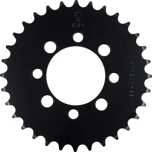 JT SPROCKETS Steel Rear Sprocket Black -2