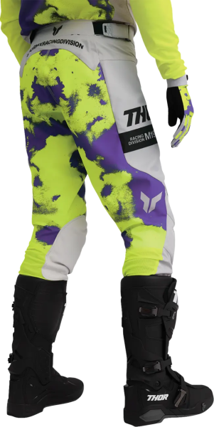 Launchmode Bleach Pants Yellow, Gray -6