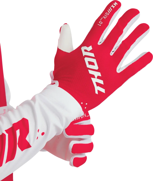 Ridemode Static Gloves Red -4