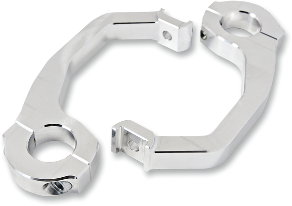 Flex Tec Handguard Mount Silver, 1, nordicamoto.ro
