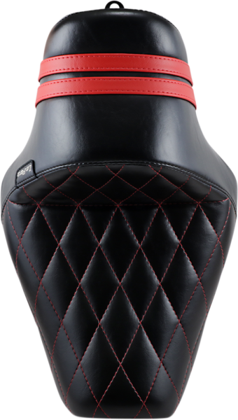 Stubs Spoiler Seat Black, Red, 4, nordicamoto.ro