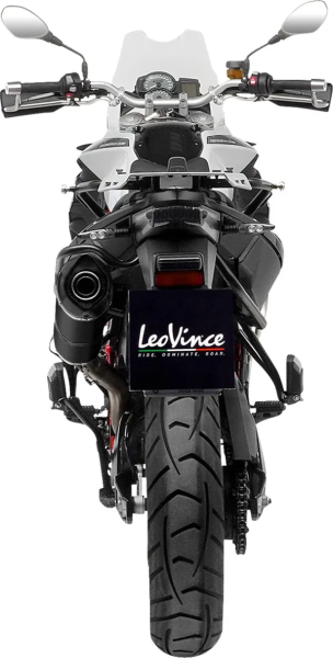 Tobă de eșapament LeoVince LV One Evo Black Edition Slip-On pentru BMW F 700 GS / F 800 GS / F 800 GS Adventure (2008-2018), 2, nordicamoto.ro