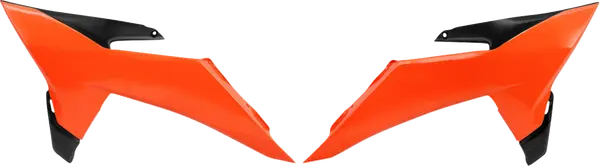 Replacement Radiator Shrouds Orange 