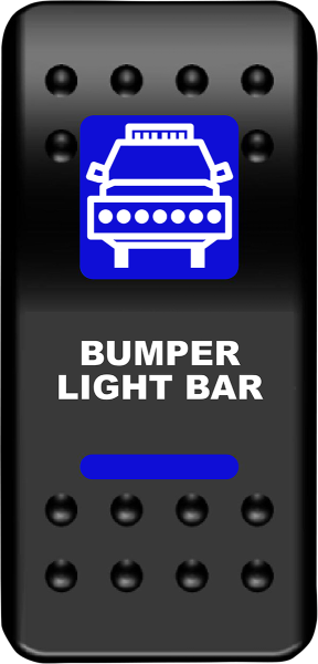 Rocker Switch Black 