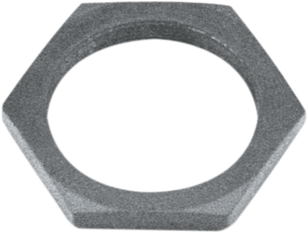 Transmission Mainshaft Lock Nut Silver, 1, nordicamoto.ro