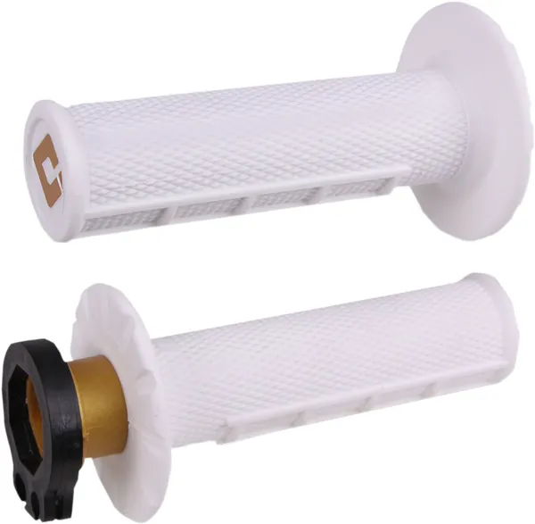 V2 Waffle Lock-on Grips White-0