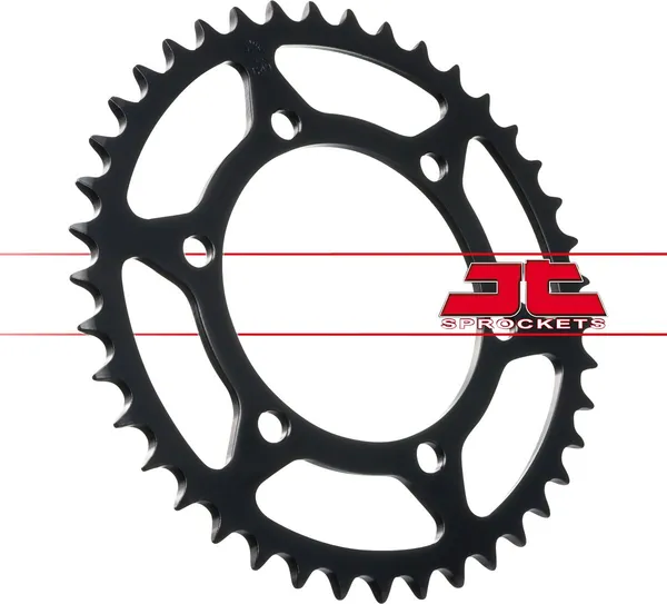 JT SPROCKETS Steel Rear Sprocket Black -1