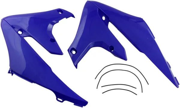 Replacement Radiator Shrouds Blue