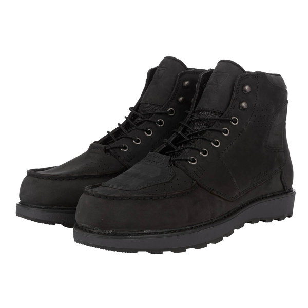 Ghete Piele Klim Blak Jak Gunmetal Black-8